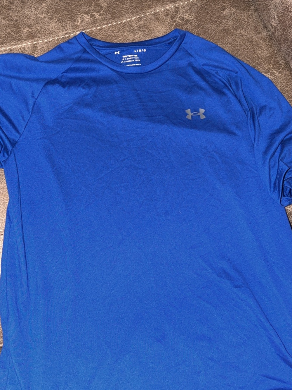 Under Armour Men's Short Sleeve Performance Tee - Blue